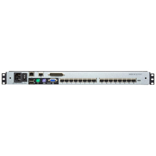 ATEN 16-PORT 17 Dual Rail LCD IP CAT5 KVM