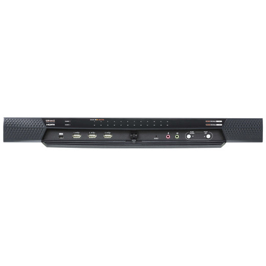 ATEN 24PORT CAT5 FHD IP KVM 2 Remote 1 Local Users