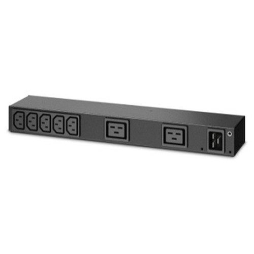 APC by Schneider Electric Rack PDU, Basic, 0U/1U, 100-240V/20A, 220-240V/16A, IEC 60320 C20;7 IEC 60320 C1