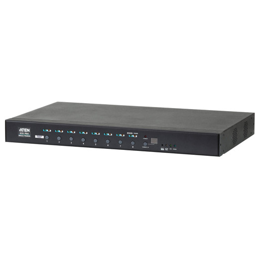 ATEN 1U, 20A 100-120V,8X NEMA 5-20R,PDU Metering