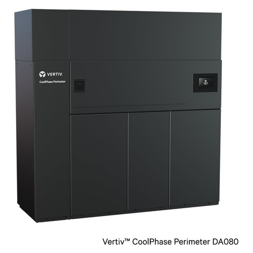 Vertiv E CAB Vntd Door 72 in H X 24 in W Black - 7204E-24-B