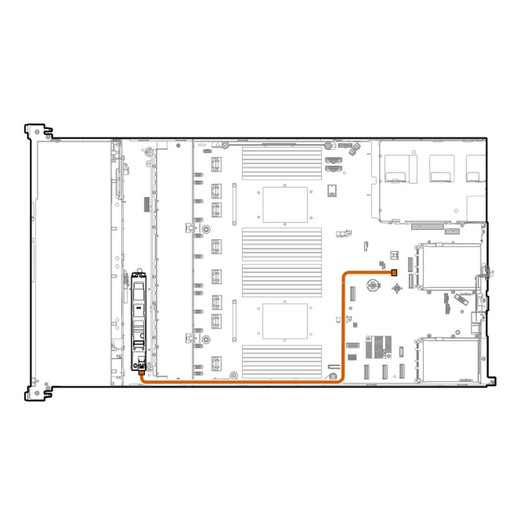 HPE DL360 GEN11 NS204I-U Rear CBL KIT - P54702-B21