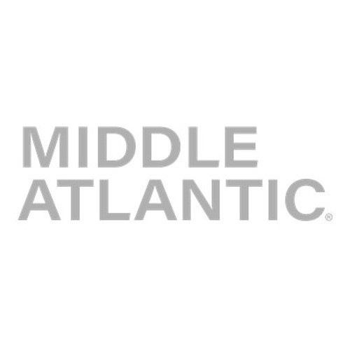 Middle Atlantic Slim 5 Series Rack 29 RU 20in. D Black Powder Coat Finish