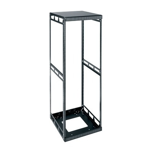 Middle Atlantic Slim 5 Series Rack 29 RU 26in. D Black powder coat finish