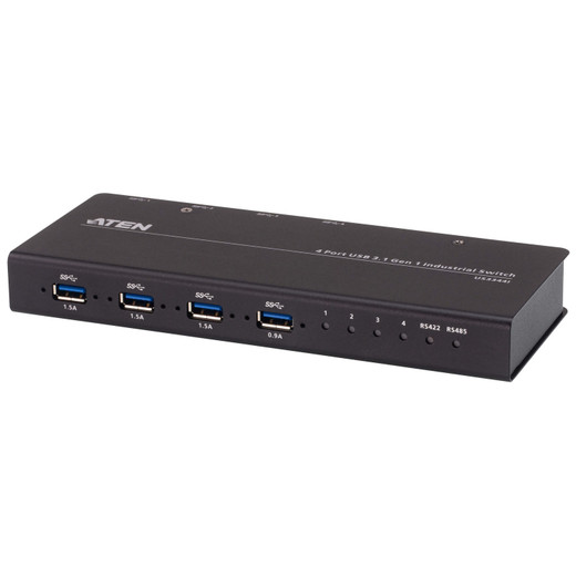 ATEN 4X4 USB3.1 GEN1 Industrial HUB Switch