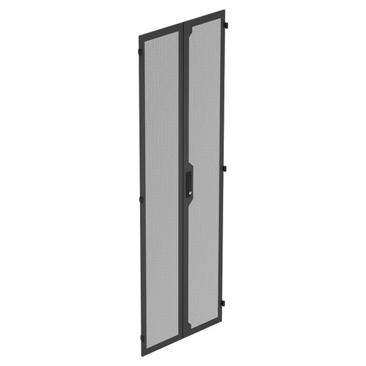Vertiv ES Door Split Mesh 79 in H X 30 in BLK - 7902E-29SM-B