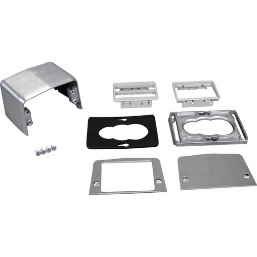 Middle Atlantic Pdstl Fitting 1 DUP Opng - 525G