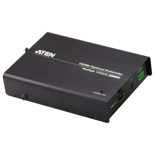 ATEN HD Video/audio Optic Fiber Extender UP TO 1980FT.3 Years Warranty
