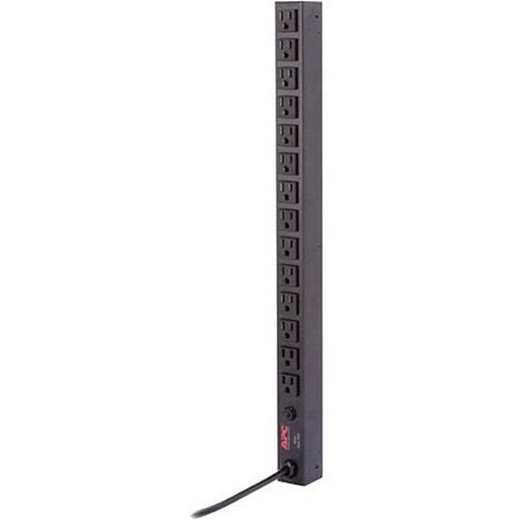 APC by Schneider Electric AP9567 - Power Distribution Unit - Vertical (0U) - NEMA 5-15P - 14 NEMA 5-15R -
