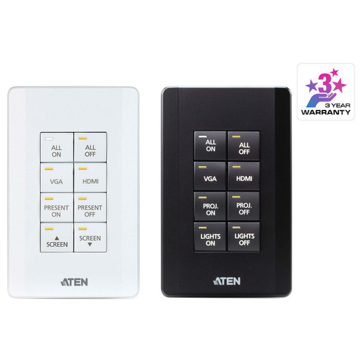 ATEN 8-BUTTON Keypad(us 1GANG) - VK108US