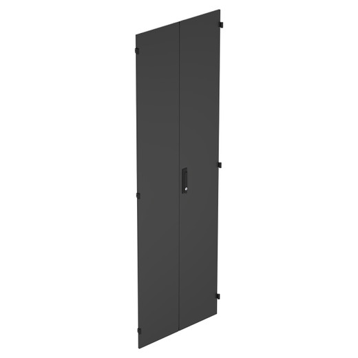 Vertiv E ES Door Split Solid 84 X 29 to 32 in BLK - 8403E-SS29-B