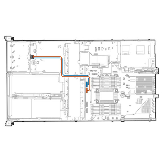 HPE DL320 GEN11 4SFF TM CBL KIT - P62189-B21