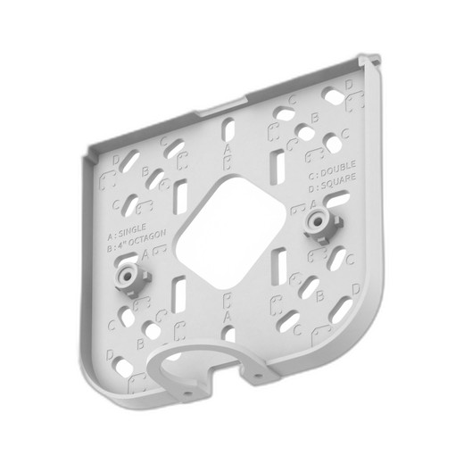 Hanwha SBP-125WMW1 wall mount hardware and installation components