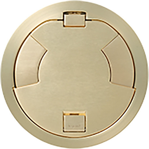 Middle Atlantic 6IN Flush Style CVR Assembly SB - 6CT2SB