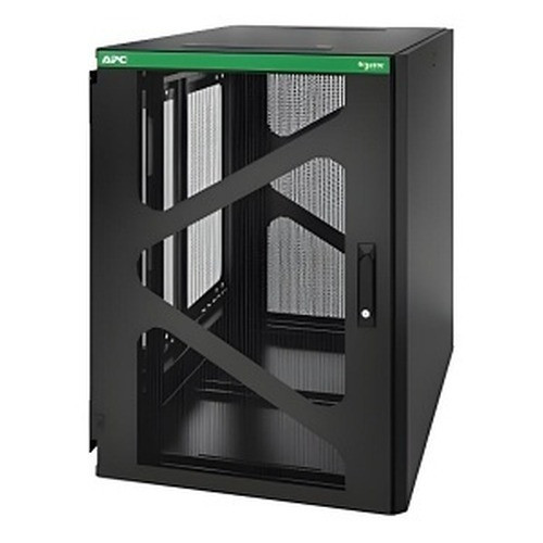 APC Netshelter 18U Wallmount Rack Enclosure Cabinet Side Mount UPS Depth - AR118SM