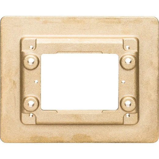 Middle Atlantic Brass Tile FL 1-GANG Ombx - 817T