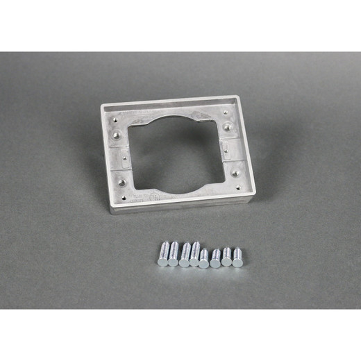 Middle Atlantic 1-GANG Alum Tile Flange - 818TAL