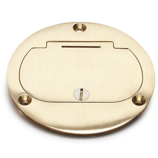 Middle Atlantic Dup/gfi Brass Cover - 828DPGFITC