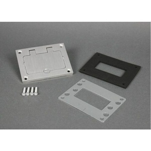 Middle Atlantic GFI Faceplate Alum - 828GFITCAL