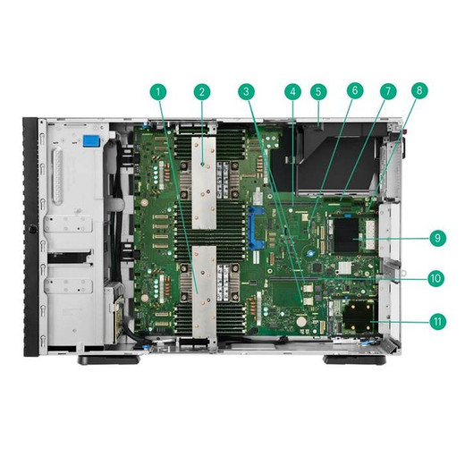 HPE ML350 GEN12 NS204I-U Rear Enable KIT - P72360-B21