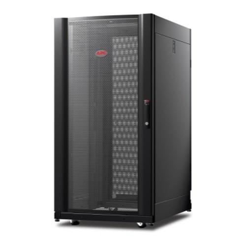 APC by Schneider Electric Netshelter AV 24U 600MM Wide X 825MM Deep Enclosure With Sides AND 10-32 Threade
