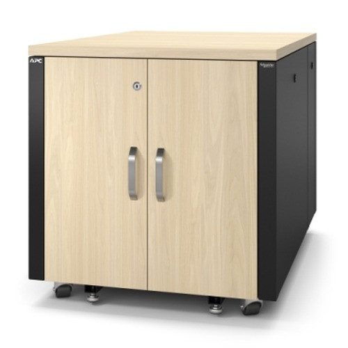 APC Netshelter Soundproof, 12U, Server Rack Enclosure, Maple