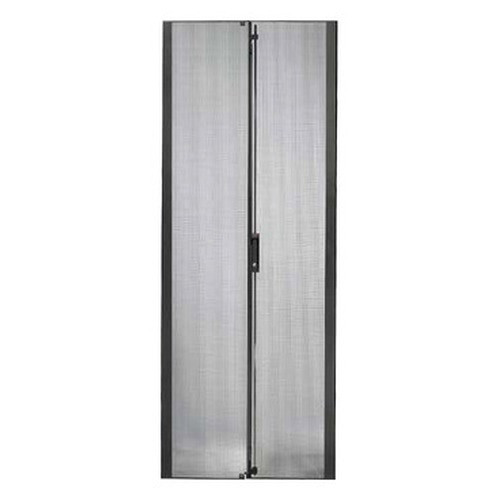 APC by Schneider Electric Netshelter SX 48U 750MM Wide Perforated Split Doors Black - AR7157