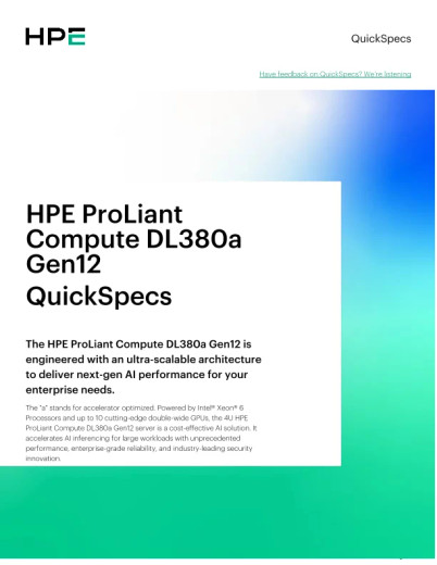 HPE DL380A GEN12 4NVME Direct CBL KIT - P74702-B21