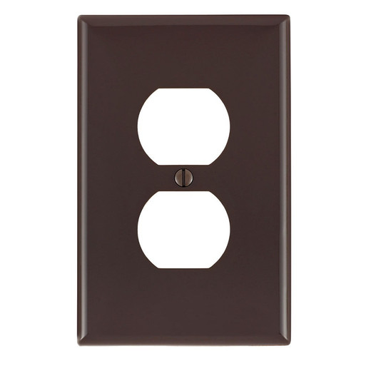 Middle Atlantic Poly CPT Duplx PLT Brown - 895P-BRN