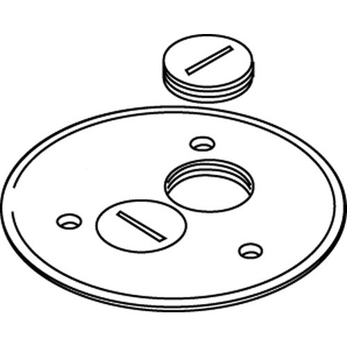 Middle Atlantic Brass CPT Screw Plug PLT - 895SP