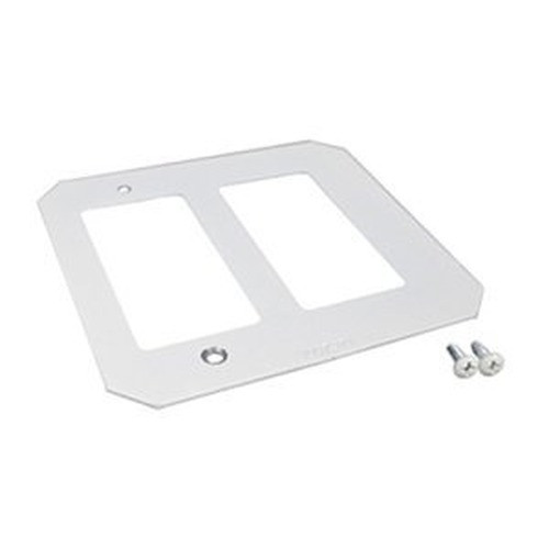 Middle Atlantic 2 Gang Crestron Plate - 8CREST