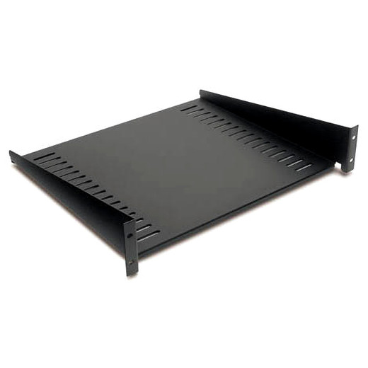 APC by Schneider Electric Schneider Electric - Fixed Shelf 50LBS/22.7KG Black - AR8105BLK - 2U Rack Unit -
