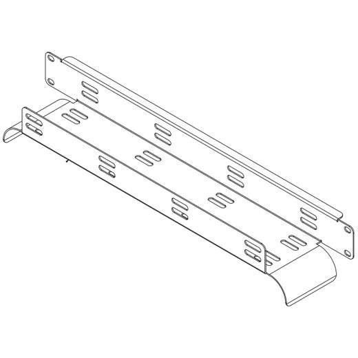 Vertiv 19 in Horizontal Waterfall Cable ORG - CM-07