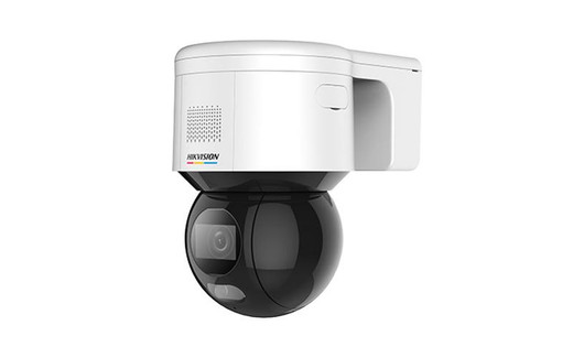 Hikvision DS-2DE3A400BW-DE 4MP ColorVu AI PTZ outdoor IP camera with pan-tilt-zoom