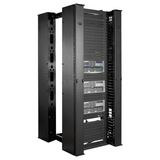 APC by Schneider Electric CDX Vertical Cable Manager 84X6WIDE Single-sided - AR8615