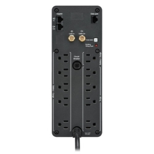 APC Back-ups PRO, 1000VA/600W, Tower, 120V, 10X NEMA 5-15R Outlets, Sine Wave, A
