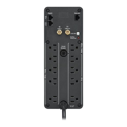 APC by Schneider Electric BR1350MS - UPS - Tower - Line-interactive - 120 V - 810WATT - 1350VA - 12A - USB