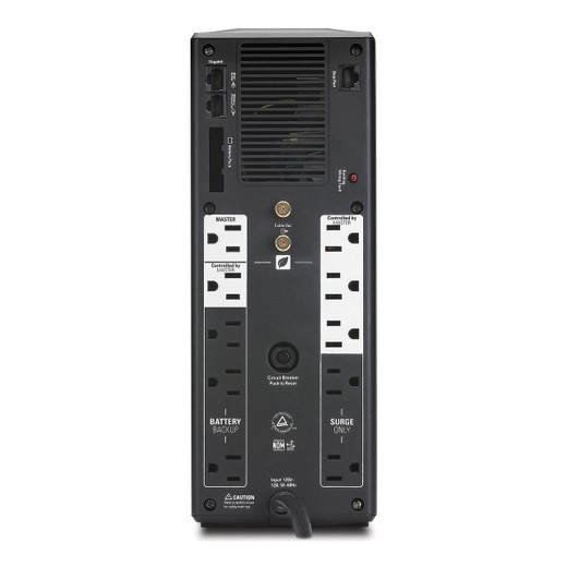 APC by Schneider Electric BR1500G - UPS - Tower - Line-interactive - 120 V - 865