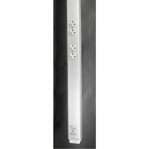 Middle Atlantic TPP Alum 2-20A Dplx 10FT. - AMDTP-4