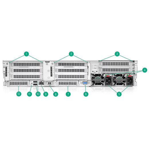 HPE Proliant Compute DL580 GEN12 4P 24EDSFF X4 Tri-mode FIO Cable KIT - P80411-B21