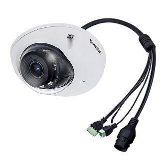 Vivotek FD9366-HVF2 2MP Outdoor WDR Pro Night Vision IR Microphone Fixed Dome IP Camera