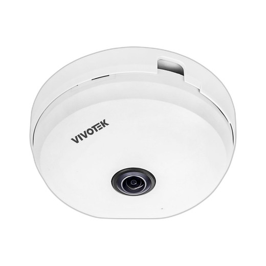 Vivotek FE9180-H-v2 5MP Indoor/Outdoor WDR Pro 30fps Day/Night IR MicroSD Remote Focus Fisheye IP Camera