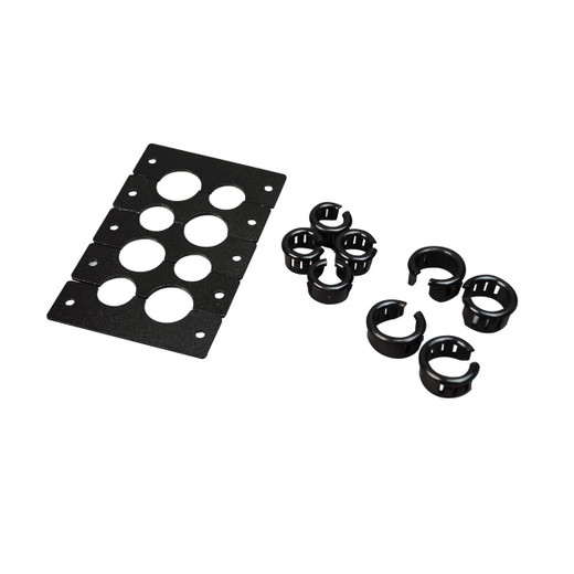 Middle Atlantic 5P Cable KIT 8 Openings - AV9014BK