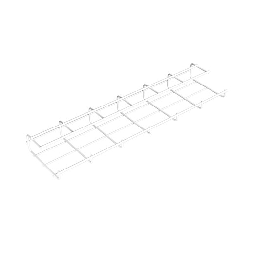 Middle Atlantic Under Desk Basket Tray White - BASKET24-WH