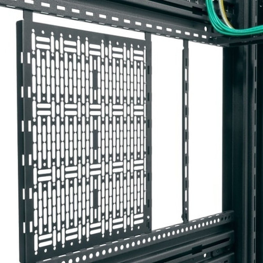 Middle Atlantic BGR Series Rack 38 Rack Units (66-1/2in. ) 27in. Deep Multibay with Rear Doors Black Powder Coat Finish