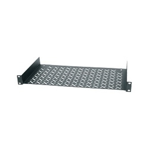 Middle Atlantic 12 Space (21) BRK Series Rack 18in. Deep Wood Black Wood Grain Melamine finish
