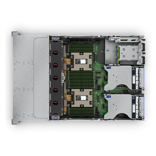 HPE Proliant DL385 G11 9115 2P 8X32GB-R 2XGPU 2X6.4TB SSD IB NDR200 4X1800W PS T - P92710-005
