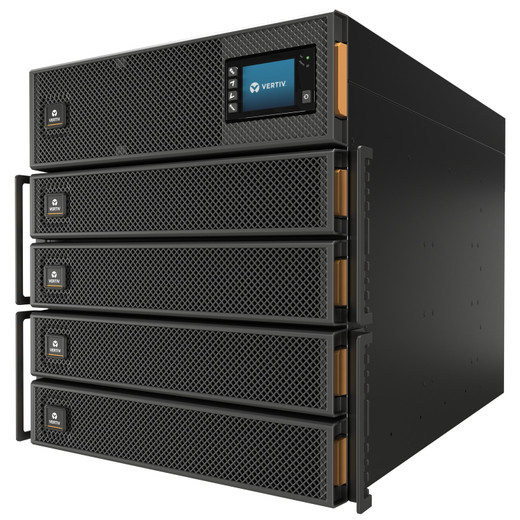 Vertiv EXS 15KVA UPS (40KVA Frame) with Internal Vrla Battery TOP FAN Venting and Is- - EXSV-15KTN