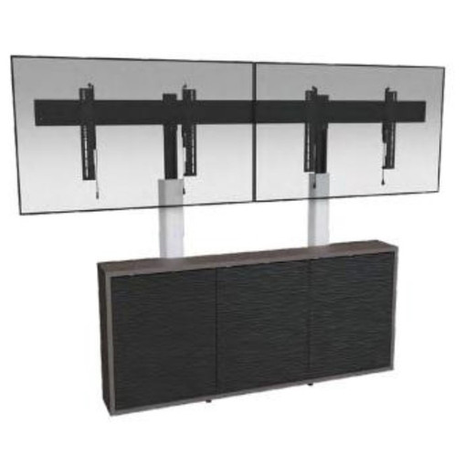 Middle Atlantic C3 Series HPL Woodkit 2 BAY 32 Inches High 5TH AVE ELM With - C3K2D1HA0D7ZPLWH