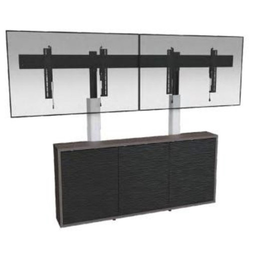 Middle Atlantic C3 Series HPL Woodkit 3 BAY 32 Inches High Asian Night With - C3K3D1HA3D4ZPLBK